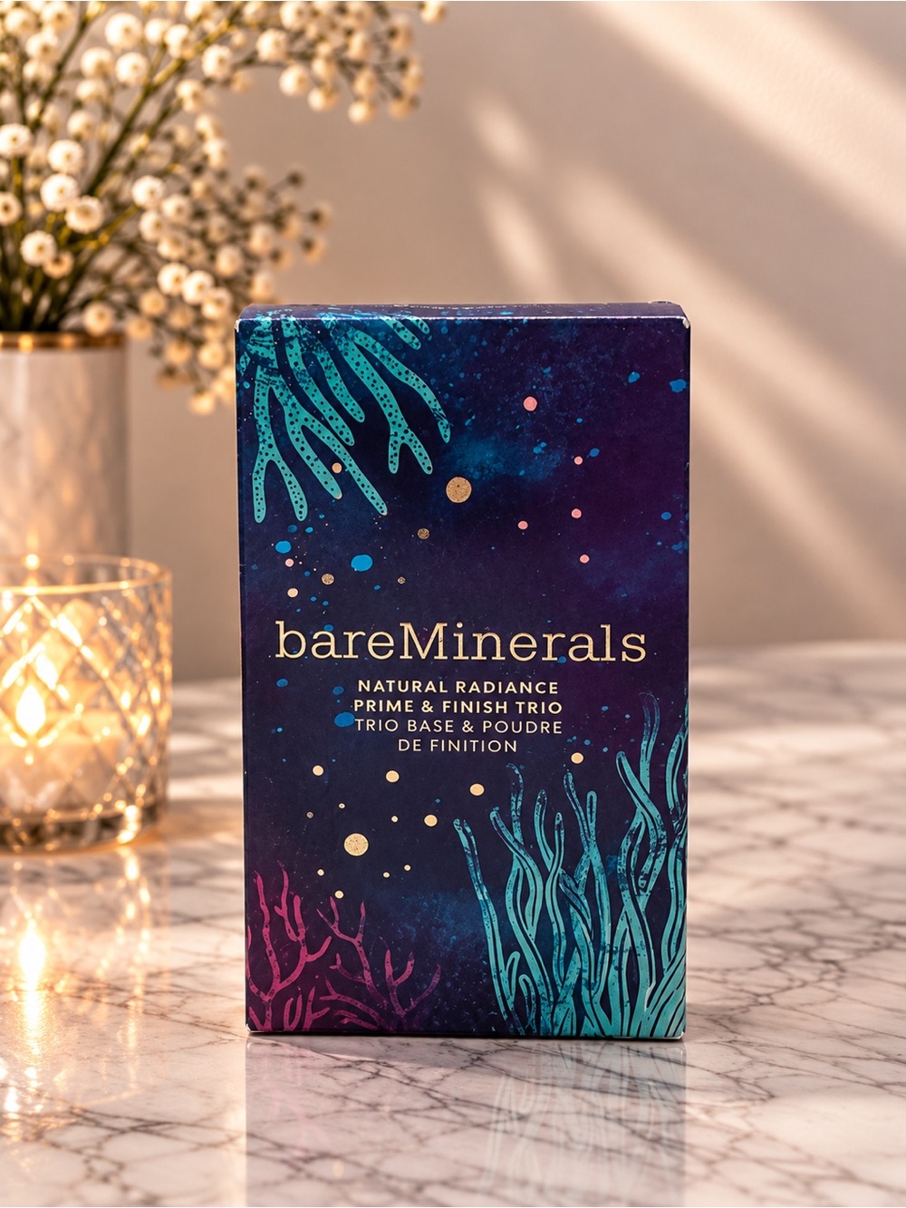 bareMinerals Natural Radiance Prime & Finish Trio – New